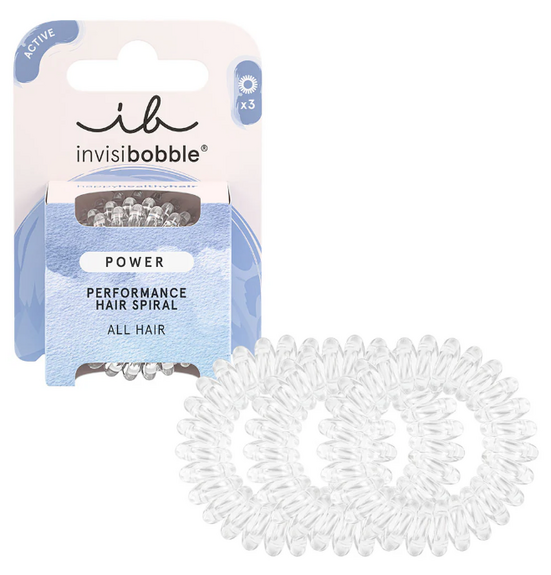 Invisibobble Élastique Power Crystal Clear x3