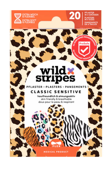 Pansements Wildstripes classic sensitive animaux sauvages