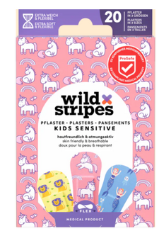 Pansements Wildstripes kids sensitive fantasy