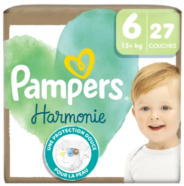 Pampers Harmonie Couches T6 (+13kg) - 27 couches