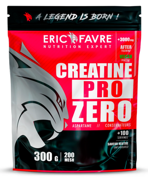 Eric Favre Créatine Pro Zéro Poudre 300g