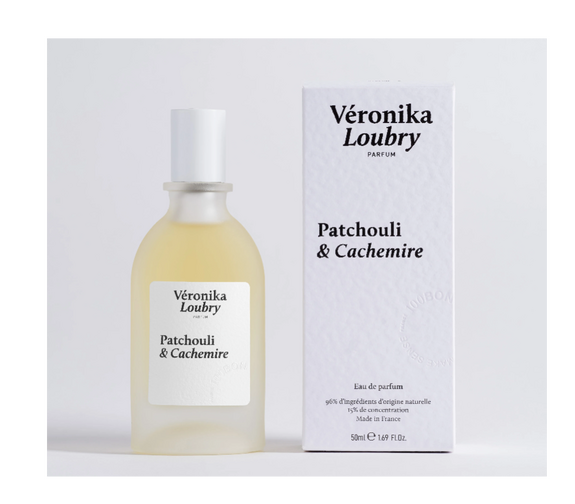 Eau de parfum Véronika Loubry patchouli cachemir 50ml