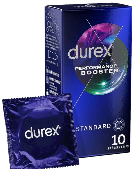 Durex Performance Booster 10 préservatifs
