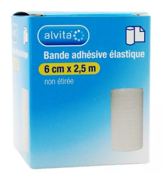 ALVITA BANDE ADHÉSIVE ÉLASTIQUE