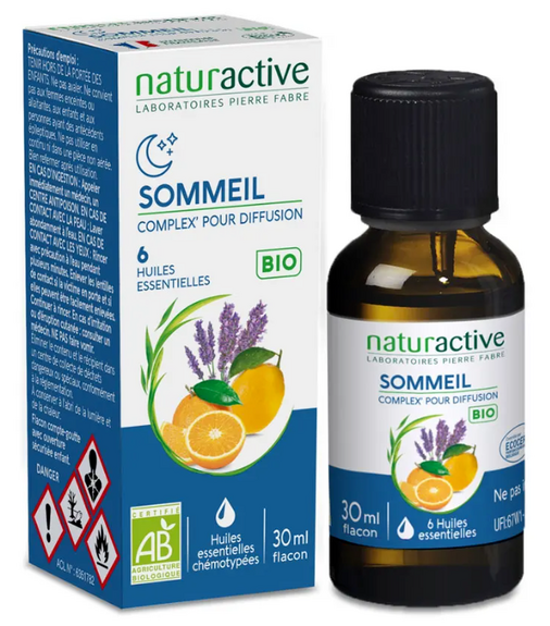Naturactive Huile Essentielle Bio Sommeil Complexe pour diffusion 30ml