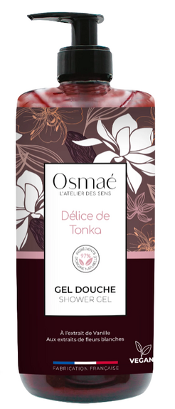 Osmaé Gel Douche Délice de Tonka 1L