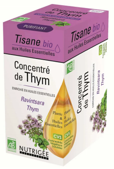 Nutrigée Infusion Concentrée de Thym 30 sachets