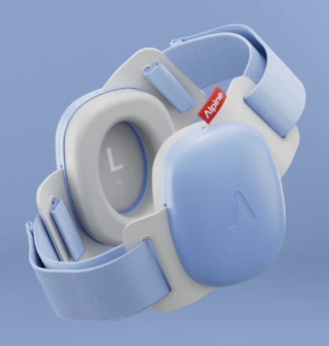 Alpine Muffy-Baby Casque anti-bruit bleu