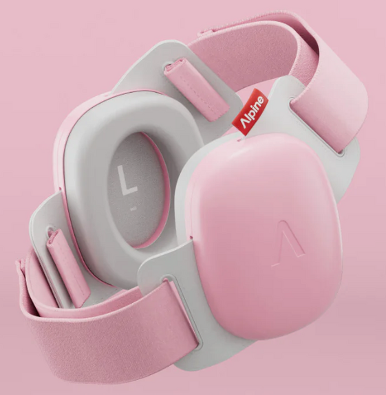 Alpine Muffy-Baby Casque anti-bruit rose