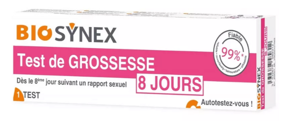 Biosynex Exacto Test de grossesse 8 jours