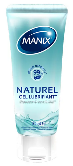 Manix Gel lubrifiant naturel 80ml