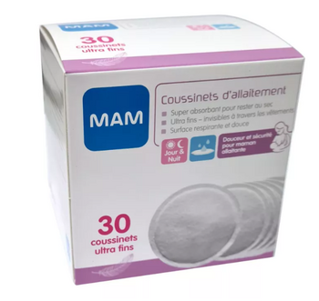 MAM Coussinet d'allaitement B/30 Mam Allaitement