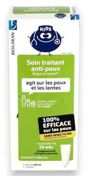 Biogaran Soin traitant Anti-poux 200ml