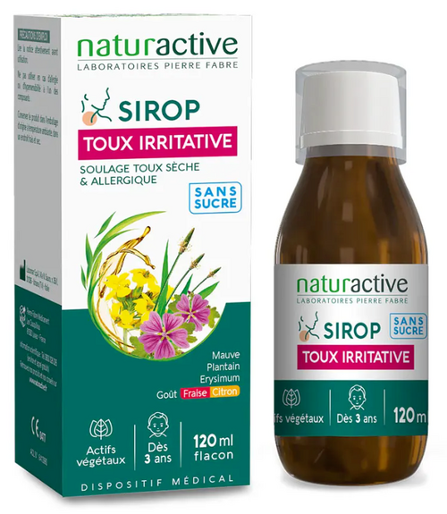 Naturactive Sirop Toux irritative 120ml