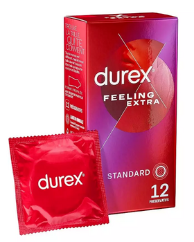 Durex Feeling Extra 12 Préservatifs lubrifiés