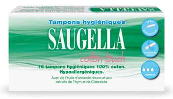 Saugella Cotton Touch Tampons Normal x16