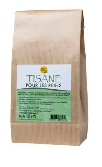 Tisane dépurative pour les reins