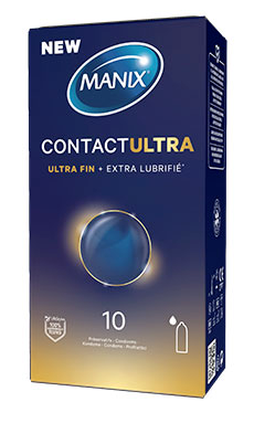 Manix Contact Ultra 10 préservatifs