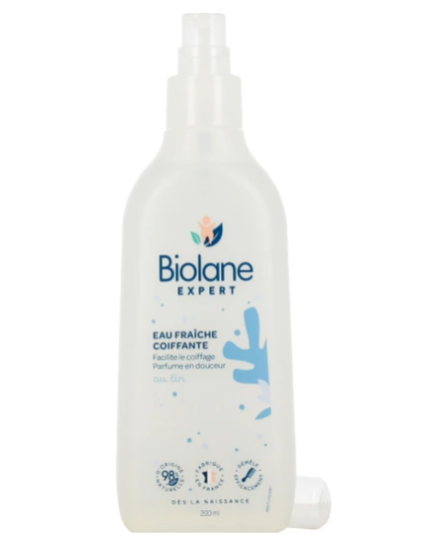 Eau fraîche coiffante