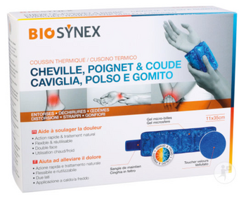 Biosynex Exacto Coussin thermique cheville, poignet et coude 11x35cm