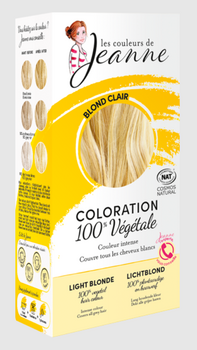 Les Couleurs de Jeanne Blond clair 100% végétal 2x50g