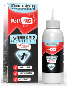BastaPoux Traitement Express Anti-poux et lentes 100ml