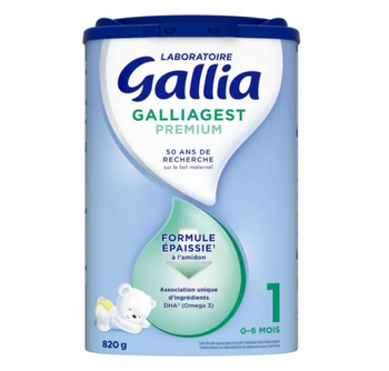 Gallia Lait Galliagest 1 800g 0-6 Mois 800g Gallia
