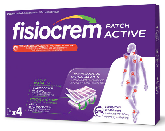 Fisiocrem Patch Active x4