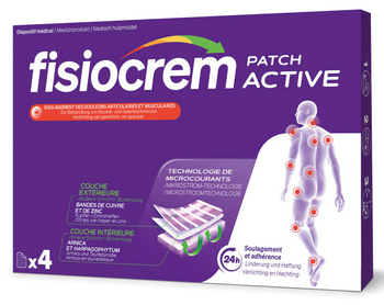 Fisiocrem Patch Active x4