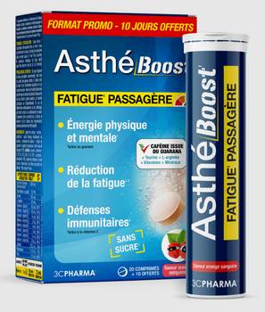 3 Chênes AsthéBoost Effervescent 20 comprimés + 10 offerts