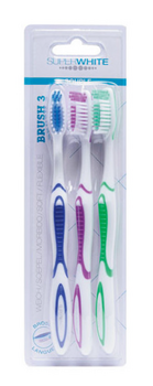 Superwhite 3 Brosses à dents Souple