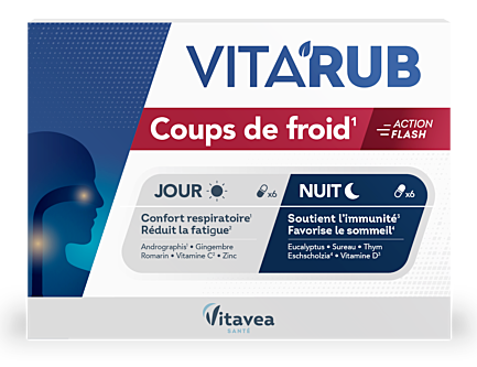 Vitavea Vita'Rub Coup de froid 12 gélules