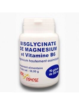 DP NATURE Bisglycinate de Magnésium et Vitamine B6 - Détente et Relaxation 90 gélules