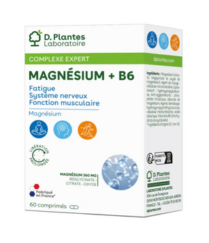 D.Plantes Magnésium + B6 60 comprimés