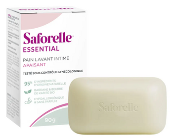 Saforelle Essential Pain Lavant Intime Apaisant 90g