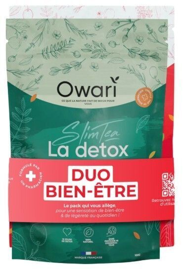 Duo Bien-être  Slim Tea+ Queues de cerises