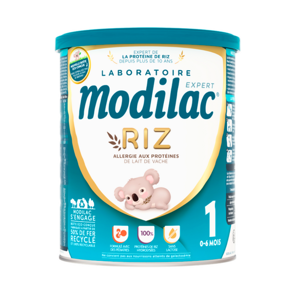 Modilac Expert riz lait 1er âge 800g