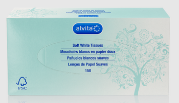 Alvita Mouchoirs x150
