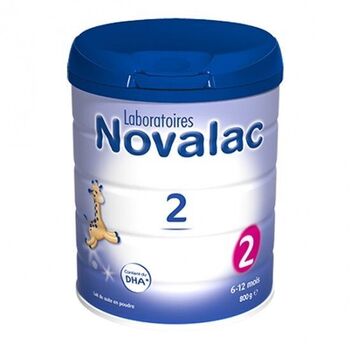 Novalac lait 2ème âge 6-12 mois 800g