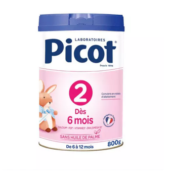 Picot Lait 2ème âge - 800g
