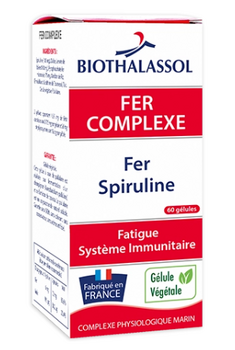 Biothalassol Fer Complexe 60 gélules