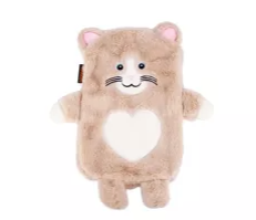 CALINDOO Bouillotte housse chat