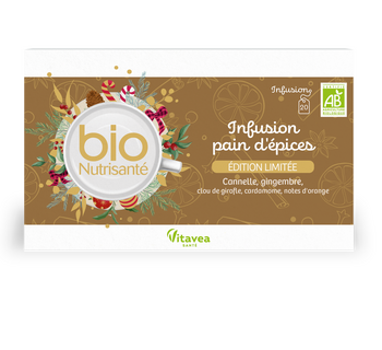 Nutrisanté Infusion  Pain d'Épices Édition Limitée Bio 20 Sachets