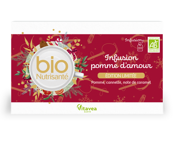 Nutrisanté Infusion bio Infusion Pomme d'amour 20 sachets