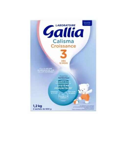 Gallia Calisma 3 lait Croissance dès 12 mois 830g