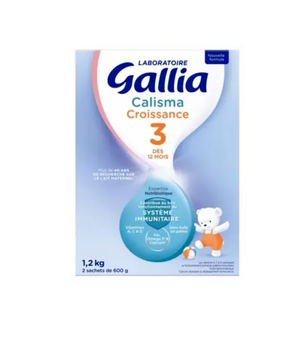 Gallia Calisma Croissance 3ème Âge +12 Mois 1,2 kg
