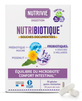 Nutrivie Digestion Nutribiotique 30 gélules