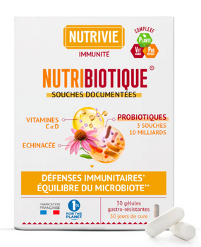 Nutrivie Immunité Nutribiotique 30 gélules