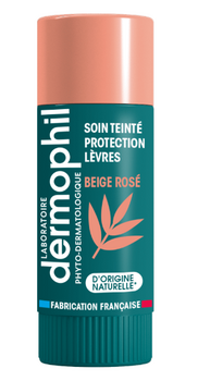 Dermophil Indien Stick Lèvres Soin Teinté Beige Rosé