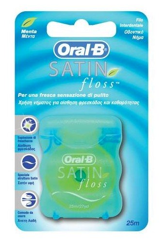 Oral B Fil dentaire Satin Floss 25m